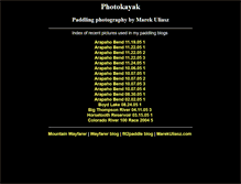 Tablet Screenshot of photokayak.fit2paddle.com