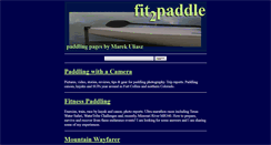 Desktop Screenshot of fit2paddle.com